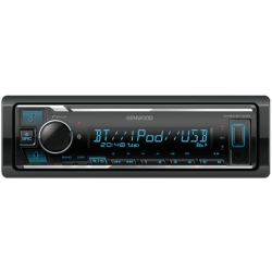Kenwood KMM-BT306 USB/BT autórádió Mechanika nélküli iPod/iPhone vezérléssel, megvilágítás színe választható