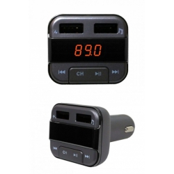 FM Transmitter/USB töltő USB/MicroSD/ Bluetooth BT10 TRANS018